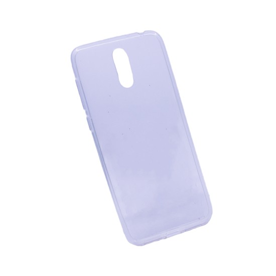 Funda de Silicona Suave para Alcatel 3l 2019 Transparente